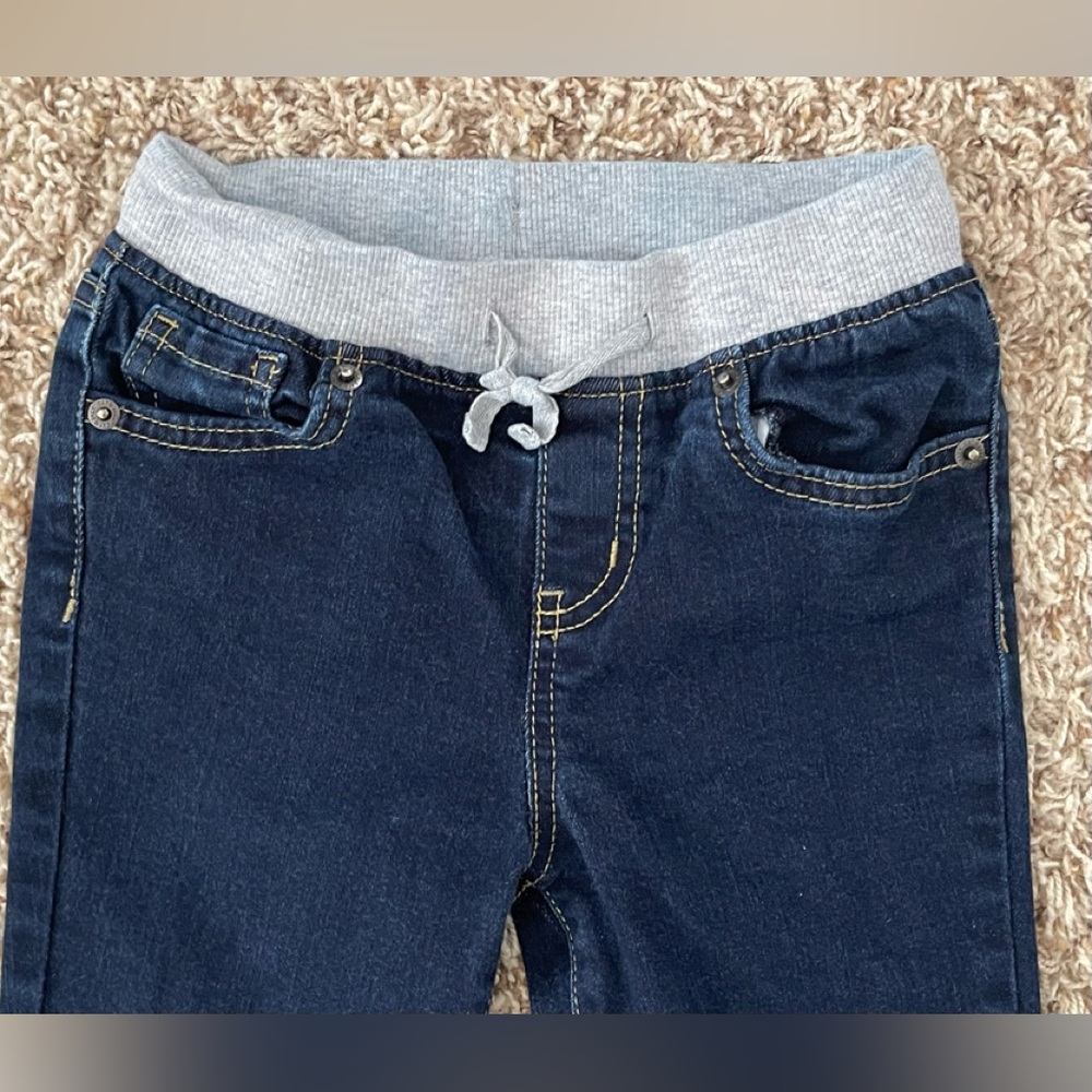 Cat & Jack Drawstring Jeans - Picture 2 of 5